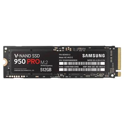 攀升 PD350 512GB M.2 PCIe NVMe SSD美品健康100% SAMSUNG 950 PRO M.2 2280 512GB PCI-Express 3.0 x4 Internal Solid