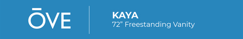 KAYA 72” Freestanding Vanity