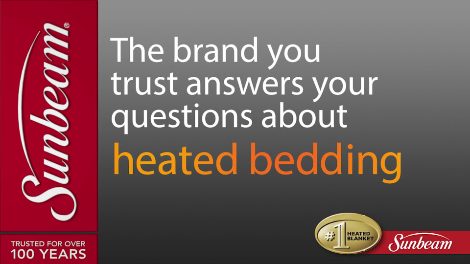 thumbnail video image 2 of Sunbeam Velvet Plush Electric Heated Throw Blanket Royal Blue, 2 of 2