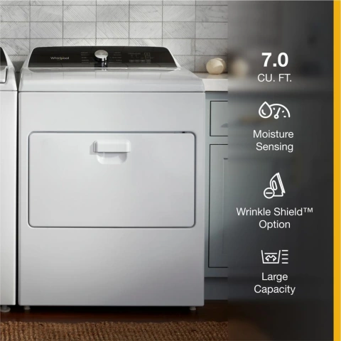 Whirlpool 7 Cu. Ft. Capacity Electric Moisture Sensing Dryer