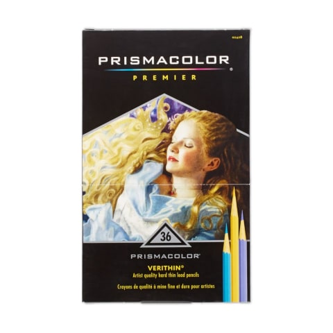 SAN2429 : Sharpie® Prismacolor Verithin Colored Pencils - White Lead -  White Barrel - 1 Dozen
