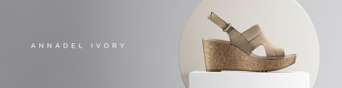 clarks annadel ivory women's platform wedge sandals
