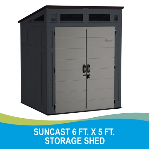 Suncast 6FT x 5FT Storage Shed