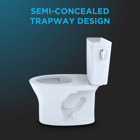 TOTO Connelly WASHLET+ Two-Piece Elongated Dual Flush 1.28