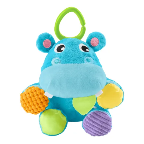 Fisher-Price Have a Ball 2-in-1 Plush Hippo with Fun