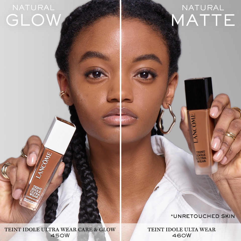 glow foundation vs matte foundation