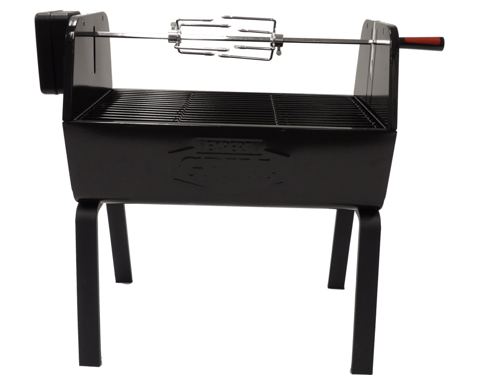 Portable Barbecue BBQ Playset With Flip-Top Cover And Wheels & Light And Sound 