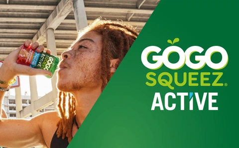 GoGo squeeZ Active Fruit Blend with Electrolytes, Cherry