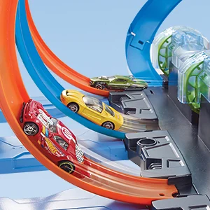 Hot wheels corkscrew crash compatible cars online