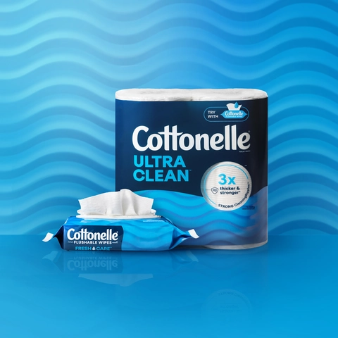 ~BULK SALE~ (3 PACK) Cottonelle Flushable Wipes, top 756 total Hypoallergenic Wipes