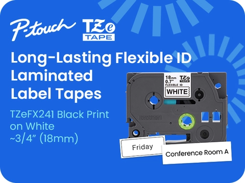 TZEFX241 | LabelMakersPrinters | By Brother