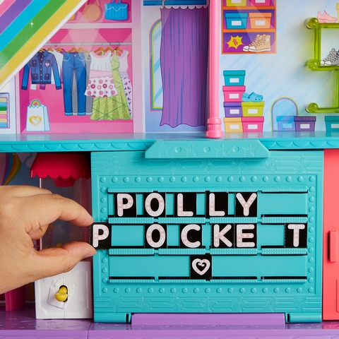 Polly Pocket Playset Shopping Doces Surpresas Mattel - Papelaria Arco Iris