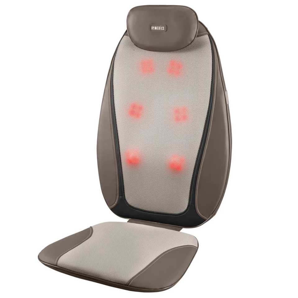 HoMedics MCS 380H Shiatsu Plus Massage Cushion with Heat BrandsMart USA