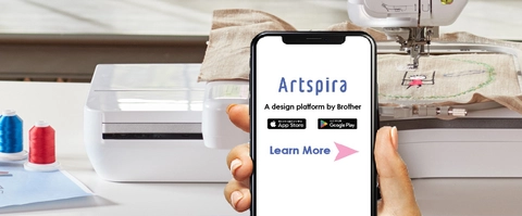 Holding a mobile phone featuring Artspira