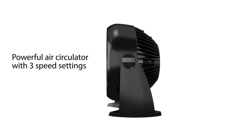 Honeywell TurboForce Electric Table Air Circulator Fan, HT904, White