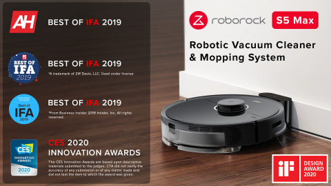 Roborock S5MAX Robot Vacuum Cleaner - White for sale online