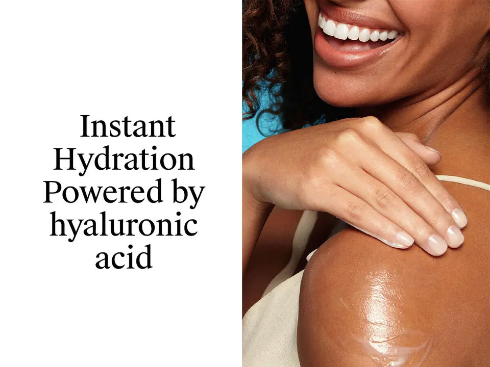 paraben-free fast absorbing body cream moisturizing body gel unscented dermatologist recommended