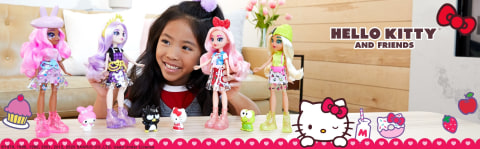 Hello Kitty And Friends So-Delish Kitchen Playset, Hello Kitty And Eclair  Doll (~10-In / 25.4-Cm) With 25 Accessories - Walmart.com