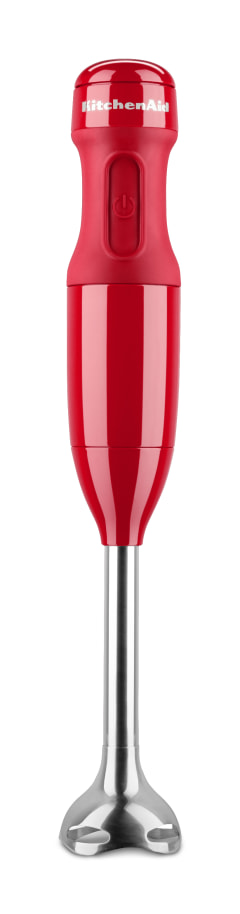 KitchenAid Queen of Hearts 2-Speed Passion Red 180-Watt Immersion Blender  with Accessory Jar at