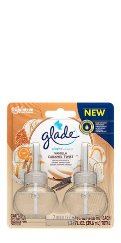 Glade PlugIns Vanilla Caramel Twist Scented Oil Refills - Shop Air  Fresheners at H-E-B