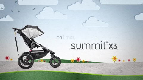 baby jogger summit x3 front wheel wobble fix