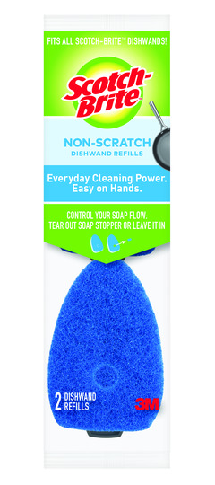 Non-Scratch Dish Wand Scrubber Refills – Simply Done