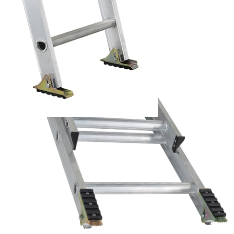 LOUISVILLE LADDER 32-FOOT ALUMINUM MULTI-SECTION EXTENSION LADDER, TYP –  American Ladders & Scaffolds