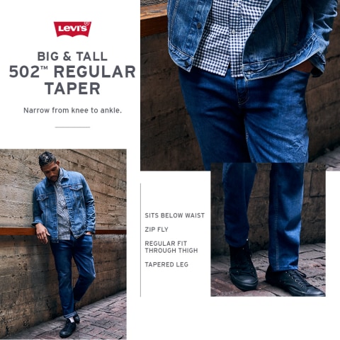 levis 502 big and tall