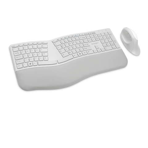 Pro Fit® Ergo Wireless Keyboard and Mouse - Gray (K75407US)
