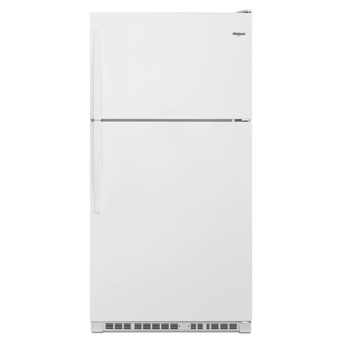 Whirlpool® 33 in. 20.5 Cu. Ft. White Top Freezer Refrigerator 