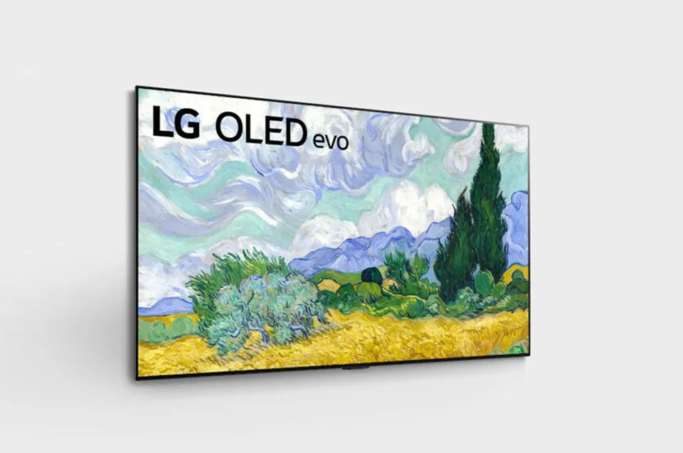 LG G1 55 inch Class with Gallery Design 4K Smart OLED evo TV w/AI