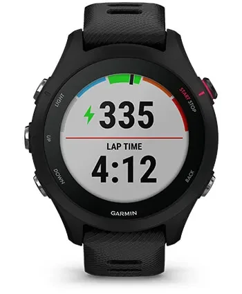 Garmin Forerunner 255S Music Multisport GPS Smartwatch, Whitestone