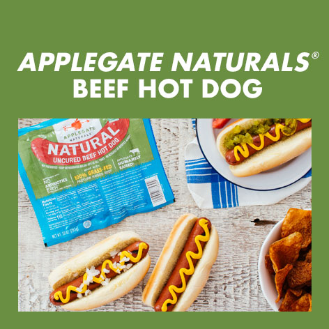 Products - Hot Dogs - The Great Organic Beef Hot Dog - 10oz - Applegate