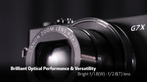 Canon PowerShot Digital Camera [G7 X Mark II] with Wi-Fi & NFC, LCD Screen,  and 1-inch Sensor - Black, 100-1066C001