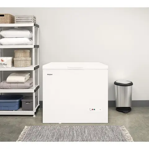Whirlpool® 9 Cu. Ft. White Convertible Chest Freezer | Appliances