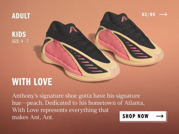 adidas Anthony Edwards 2 'Core Black' Basketball Shoes | Dick's