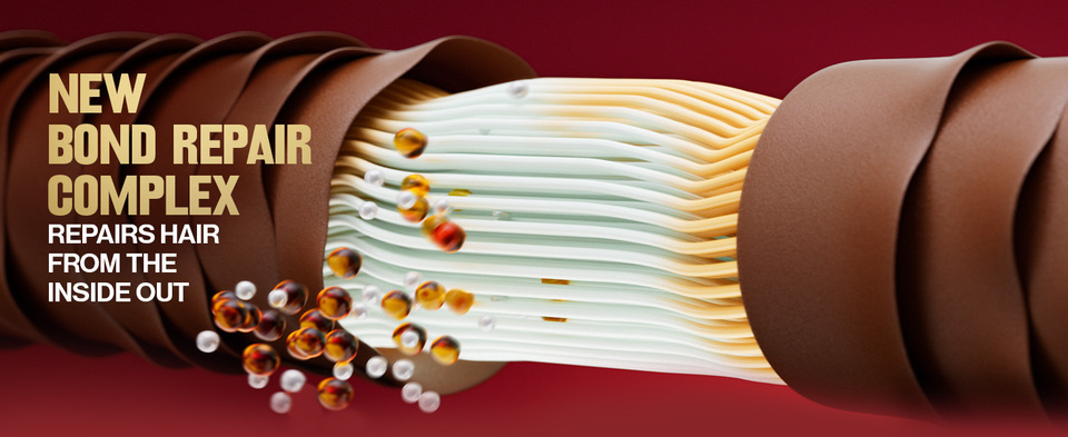 thumbnail video image 2 of (3 pack) Revlon ColorSilk Permanent Hair Color, Bond Repair Complex, 05 Ultra Light Ash Blonde, 1 pack, 2 of 16