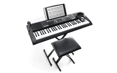 61 Key Keyboard Piano for Beginners Set with Speakers, 300