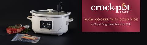 Crockpot 2137019 6-Quart Programmable Slow Cooker - Stainless Steel 