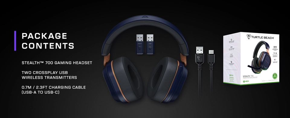 Turtle Beach Stealth 700 Gen 3 XBox Gaming Headset in Cobalt Turtle Beach Stealth 700 Gen 3 XBox Gaming Headset in Cobalt