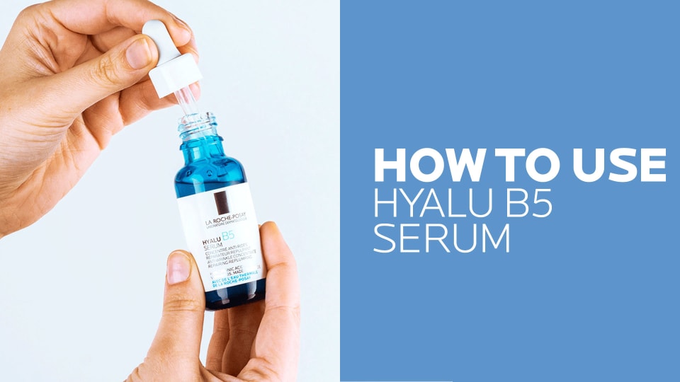 thumbnail video image 2 of La Roche-Posay Hyalu B5 Pure Hyaluronic Acid Serum for Face, 1.0 fl oz, 2 of 10