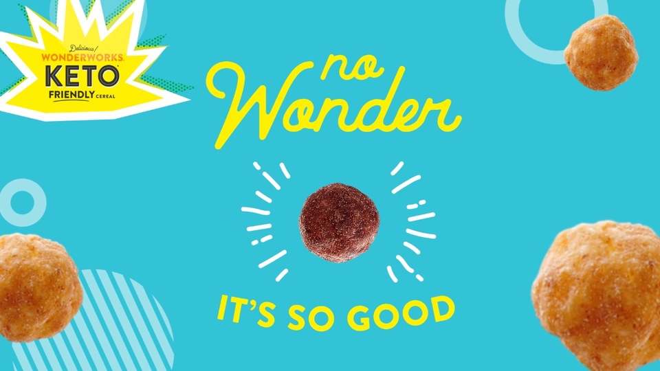 thumbnail video image 2 of Chocolate Wonderworks Keto Friendly Breakfast Cereal and Snack, 1g sugar, 10.2 oz, 2 of 10