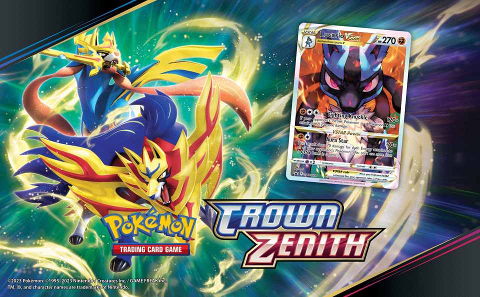 POKEMON TCG Pokémon TCG Sword & Shield Crown Zenith Shiny Zacian