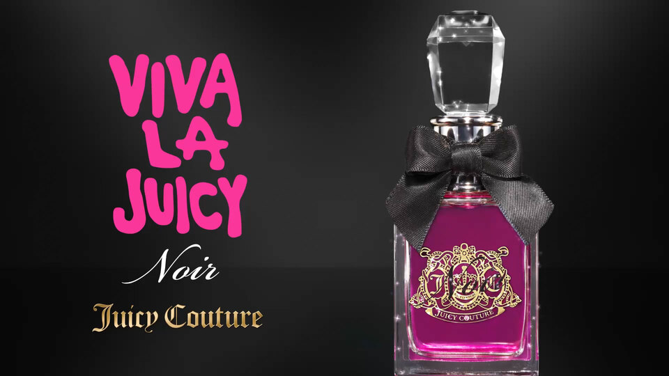 thumbnail video image 2 of Juicy Couture Viva La Juicy Noir Eau De Parfum, Perfume for Women, 1 fl oz, 2 of 8