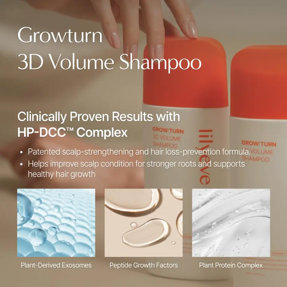 Grow:Turn 3D Volume Shampoo