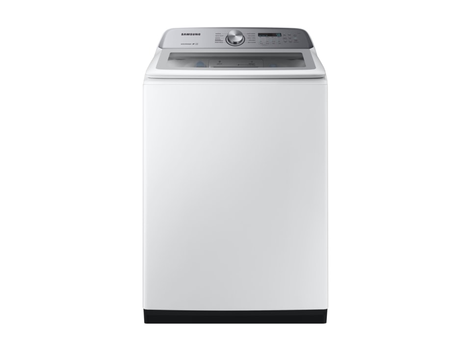 Samsung 5 Cu Ft High Efficiency Impeller Top Load Washer White Energy Star In The Top Load Washers Department At Lowes Com