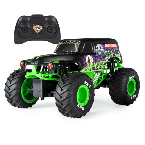 Monster Jam, Official Grave Digger Remote Control Truck 1:15 Scale, 2.4GHz