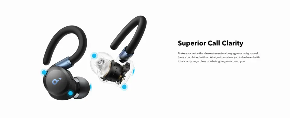 新品 Anker soundcore Sport X20 最新機種 A3968 Soundcore（Anker） Anker Soundcore Sport X20（Bluetooth 5.3