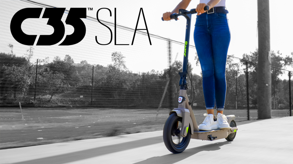 Razor C35 Sla Electric Scooter Up To 15 Mph Foldable And Portable Adult Electric Scooter