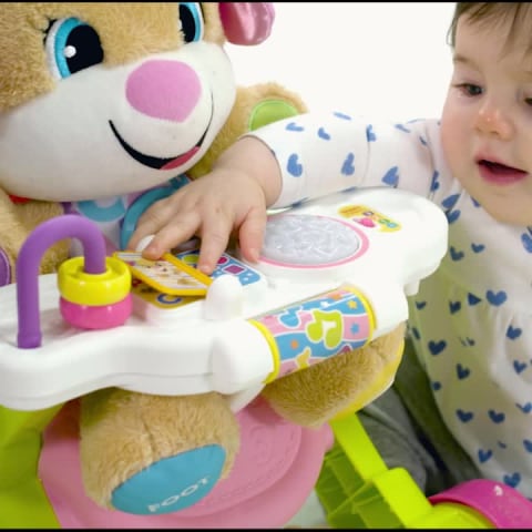 Fisher-Price Stroll & Learn Walker, Pink - image 2 of 15